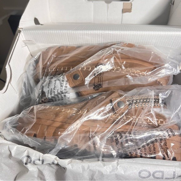 ALDO Mirellie Women's Platform Clog Lug Sole Mules Medium Brown Size 7.5 NEW - Picture 12 of 12